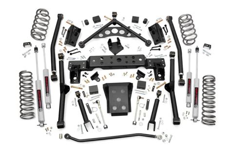 4″ Rough Country Long Arm Kit Suspension Jeep Grand Cherokee Wj Wg
