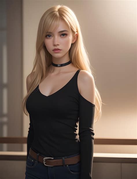 Premium Ai Image Portrait Of A Beautiful Sexy Girl With Perfect Body