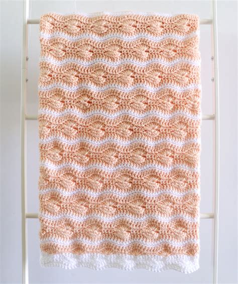 Crochet Catherines Wheel Waves Blanket Daisy Farm Crafts