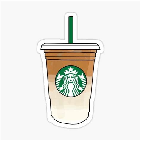 Starbucks Drink Stickers Etsy