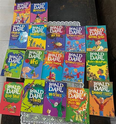 Roald Dahl Books Full Set Hobbies And Toys Books And Magazines Fiction And Non Fiction On Carousell