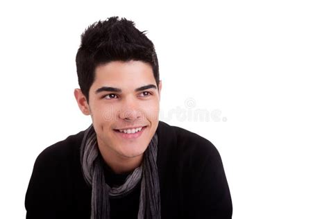 Handsome Young Man Smiling Stock Photo Image Of Portrait 13904220