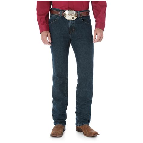 Wrangler Mens Premium Performance Advanced Comfort Cowboy Cut Slim Fit