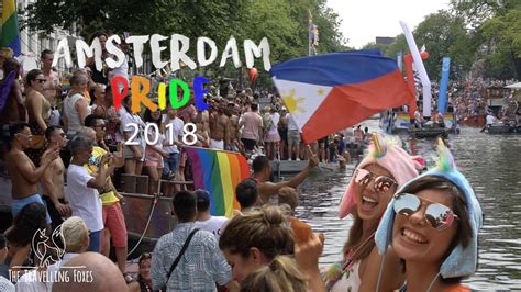 amsterdam canal pride parade travel videos travel tips boat parade amsterdam canals pride