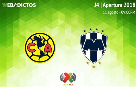 América vs monterrey 2020 en vivo. América vs Monterrey en la J4 del Apertura 2018 ¡En vivo ...