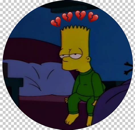 1080x1080 Sad Heart Bart Sad💔 Sad Broken Cry Simpson Heart Brokenhea