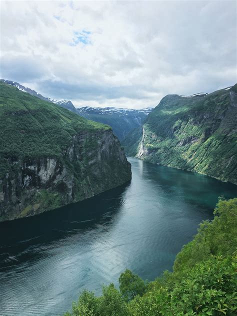 Geiranger Fjord Norway Travel Photography Scenic Trip