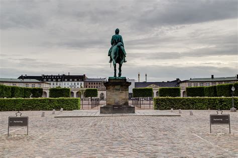 Equestrian Statue Of Christian Ix Copenhagen Denmark Paul