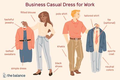sample dress code policy  work business attire
