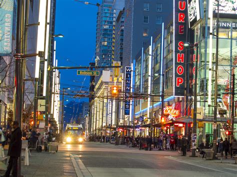 Vancouvers Nightlife Neighbourhoods Gastown Kitsilano