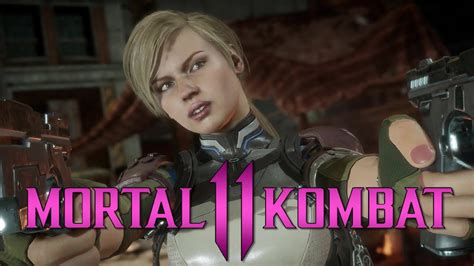 Mk11 Hot Cassie Cage Reveal Trailer With Fatal Blow And Fatality 1080p