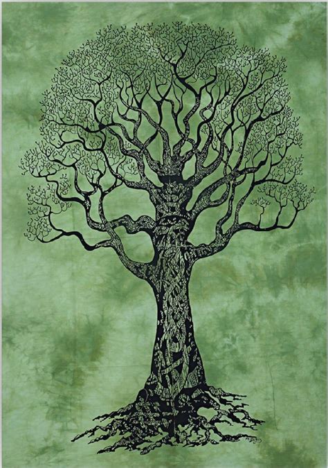 Roots Exposed Tree Boho Hippie Tapestry Tree Of Life Tapestry Tree