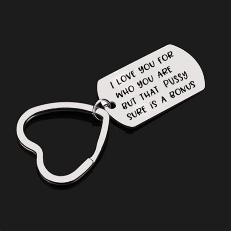 jewelry decor accessory key ring holder pussy keychain key chains love dick pussy