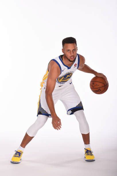 Stephen Curry Of The Golden State Warriors Poses For A Portrait During