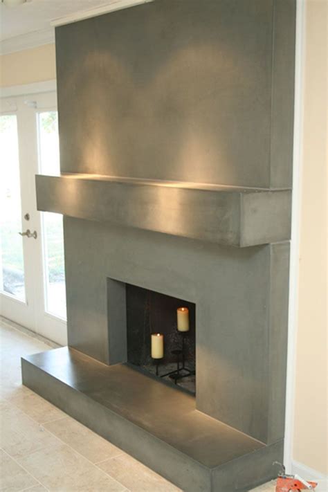 Recommendation Concrete Fireplace Mantel Modern Over The Toilet Storage