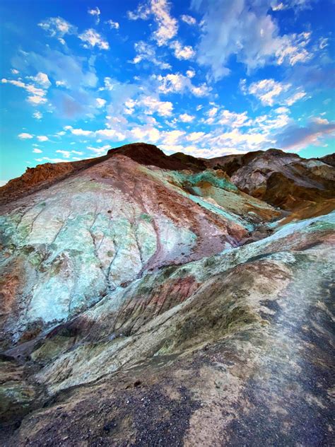 Death Valleys Artists Palette Painted Hills Resist The Mundane