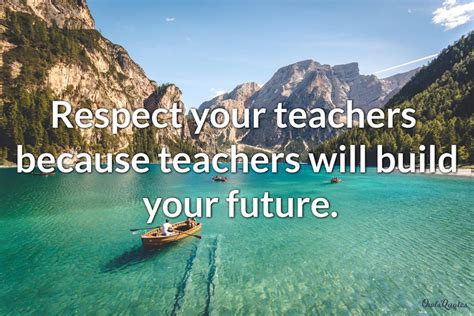 30 Teacher Respect Quotes
