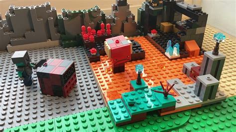Herobrine Attack Lego Minecraft Youtube