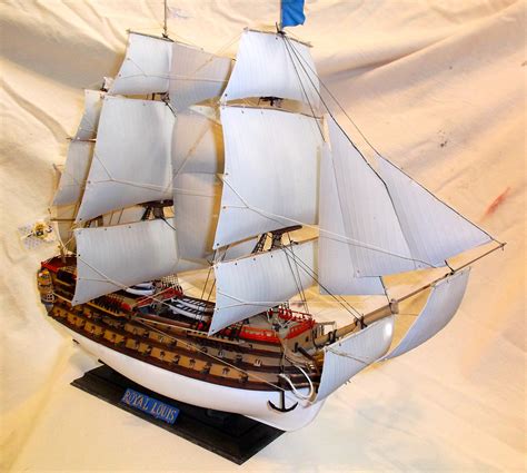 Gallery Pictures Heller Le Royal Louis Sailing Ship Plastic Model