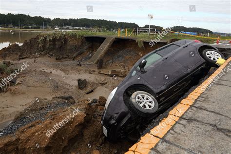 Car Falls Off Road Destroyed By Editorial Stock Photo Stock Image Shutterstock