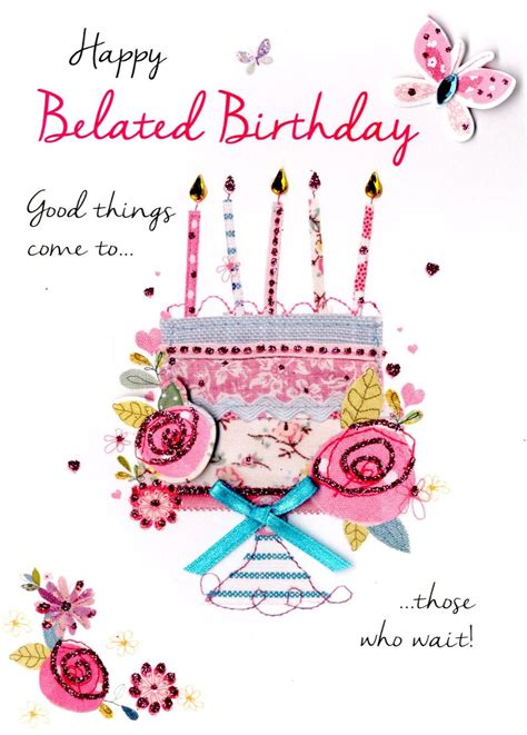 These belated birthday wishes or cards will help you connect with your friends better than ever. Happy Belated Birthday Greeting Card | Cards