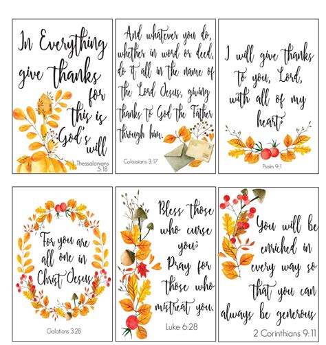 Free Printable Thanksgiving Christian Cards Tooth The Movie