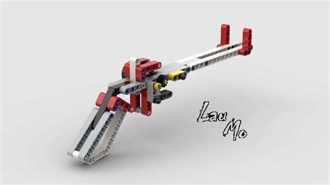 40 Lau Mo Lego Ev3 Gun《rubber Band Gun 四連發橡皮筋槍》building Instructions