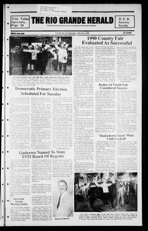 The Rio Grande Herald (Rio Grande City, Tex.), Vol. 80, No. 15, Ed. 1