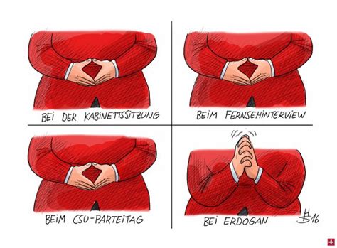 Türkei kritisiert karikatur in deutschem schulbuch. Gestenkunde angela merkel - unsere #karikatur des tages: # ...