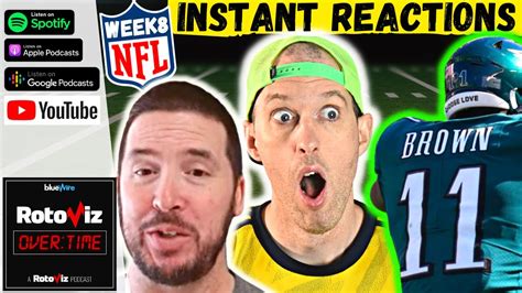 7 Key Fantasy Football Takeaways From Nfl Week 8 Youtube