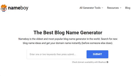 9 Best Blog Name Generators For Instant Blog Name Ideas