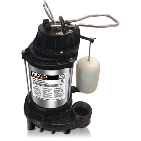 Ridgid 12 Hp Stainless Steel Dual Suction Sump Pump 500rsds The Home