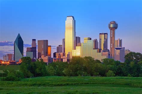 Dallas Texas City Skyline Panorama Photograph By Dszc Pixels
