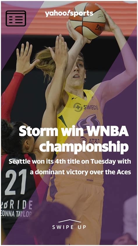 Seattle Storm Win Fourth Wnba Championship
