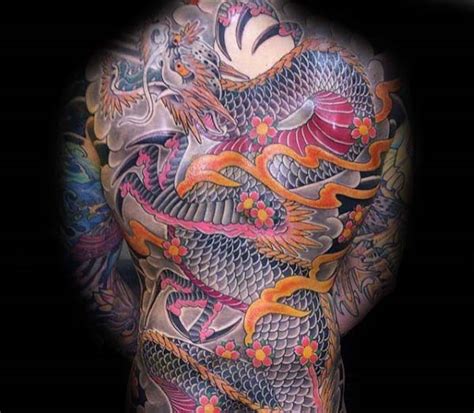 90 Japanese Dragon Tattoo Designs For Men Manly Ink Ideas