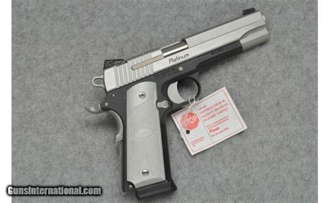 Sig Platinum Elite 1911 45 Acp