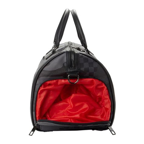 Sprayground Leather 3am Limited Edition Duffle Bag In Black For Men Lyst