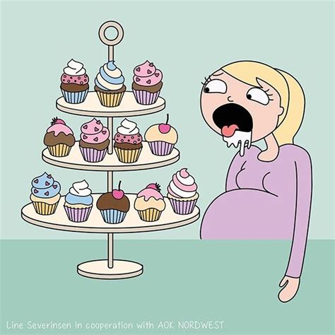 Humorous Pregnancy Cartoons Get Real About The Less Glamorous Parts Of