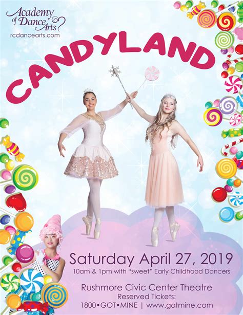 Academy Of Dance Arts Presents Candyland 2019 Academy Of Dance Arts
