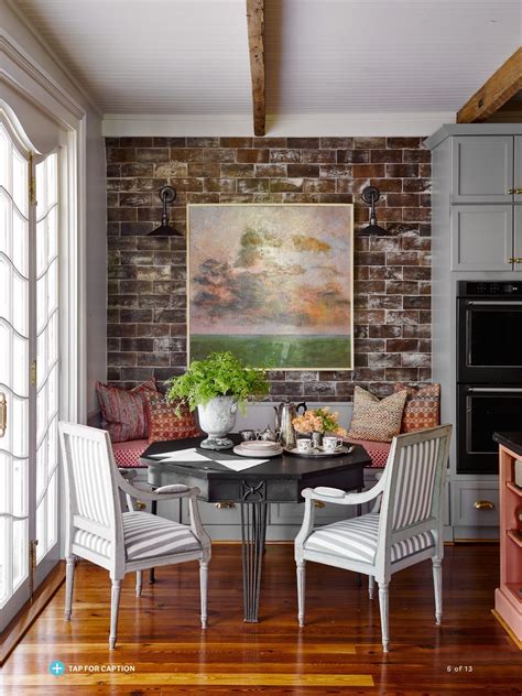 Magnetic knife racks, pegboards for hanging pans and portable kitchen islands are all useful tools for organizing a small kitchen. I saw this in the October 2015 issue of @HouseBeautiful. http://bit.ly/1ySrLfl | House beautiful ...