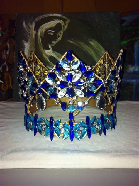 Miss World Inspired Crown Closer Replica To The Original Crown Miss World Handmade