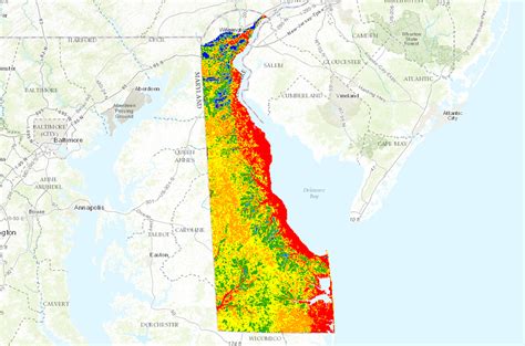 Interactive Map Of Groundwater In Delaware American Geosciences Institute