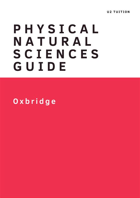 Cambridge Physical Natural Sciences Interview Pack — U2 Tuition