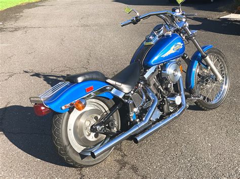 1997 Harley Davidson® Fxstc Softail® Custom States Blue Pearl