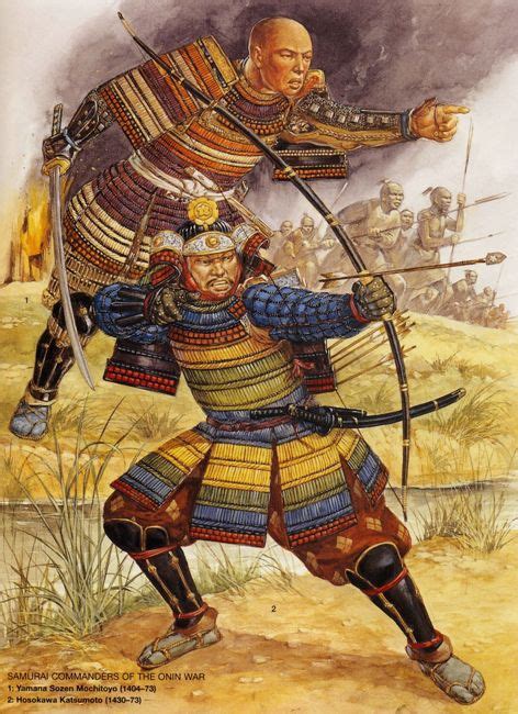 Samurai Commanders Of The Ōnin War Yamana Mochitoyo Hosokawa