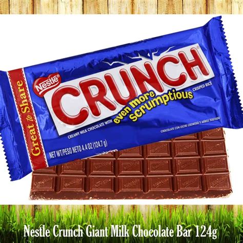 Nestle Crunch Giant Milk Chocolate Bar 124g Lazada Ph