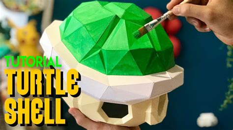 Papercraft Super Mario Building A Koopa Turtle Shell Youtube