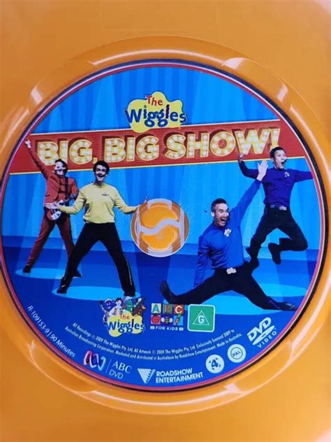 The Wiggles Big Big Show Dvd Disc Only Comes In Case But Has No