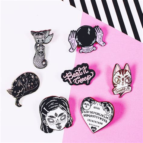 Enamel Pins From The Punkypins Etsy Shop Browse