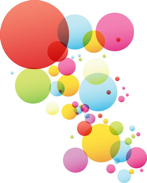 Colorful Bubbles Png Png Image Collection